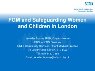 FGM and Safeguarding Women and Children in London