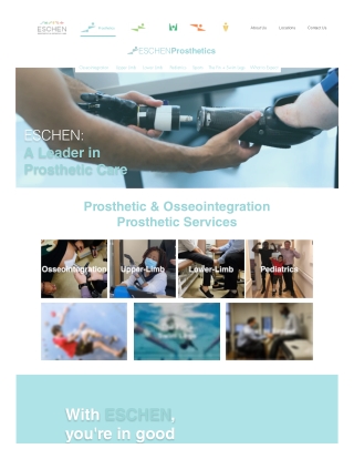Prosthetics and Osseointegration Prosthetics | Eschen P&O Labs