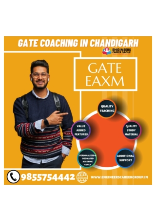 Top GATE Coaching In Chandigarh Engineers Career Group