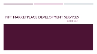Nft marketplace development services7