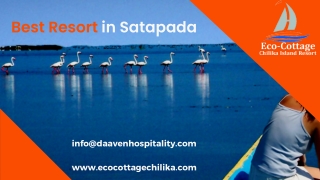 One of the Best Resort in Satapada, Odisha