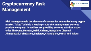 Cryptocurrency Risk Management | Risk Management Crypto