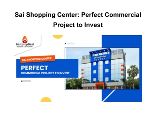 Sai Shopping Center: Perfect Commercial Project to Invest