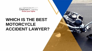 Which Is The Best Motorcycle Accident Lawyer?