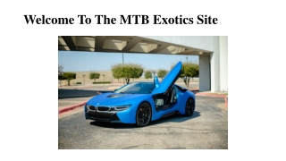 Exotic Car Rental Dallas That Takes You To The Pinnacle of Excitement