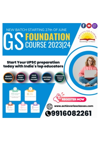 Top IAS Coaching In Bangalore Achivers IAS