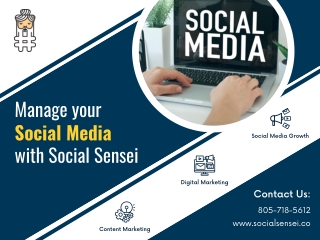 Manage your Social Media with Social Sensei