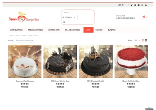 Online Cake Delivery in Pune, Online Cakes in Pune - Bookthesurprise
