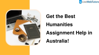 Get the Best Humanities Assignment Help in Australia