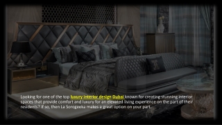 Luxury Interior Design Dubai