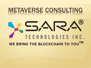 Metaverse Conuslting