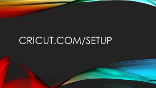 cricut.com/setup