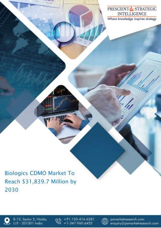 Biologics CDMO Market Growth, Demand & Opportunities
