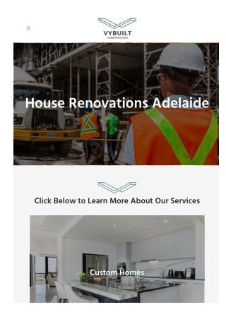 Home Renovation Builders Adelaide