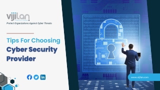 Tips For Choosing Cyber Security Provider