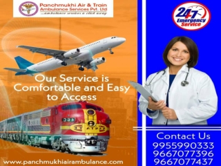 Get Authentic Medical Care with Panchmukhi Air Ambulance in Hyderabad and Bangalore