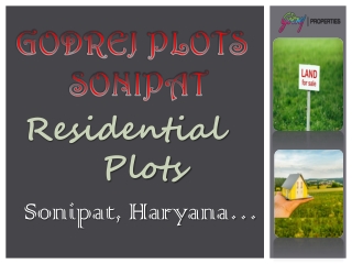 Godrej Plots Sonipat | Residential Plots in Sonipat Haryana
