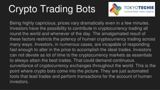 Crypto Trading Bots | best crypto trading bot