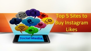 Top 5 Sites to Buy Instagram Likes