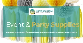 Best Online Shopping Platform for Event & Party Supplies