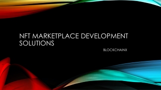 Nft marketplace development solutions7