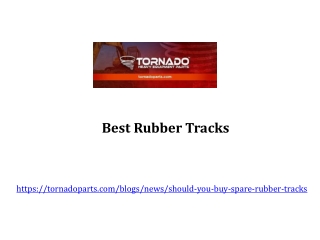 Best Rubber Tracks