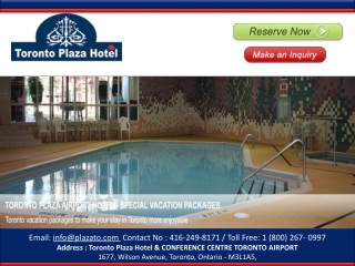 Toronto Vacation Packages, Holiday Lodging Accommodation Tor