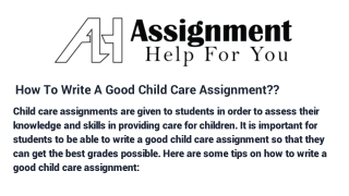 Child-care-assignments