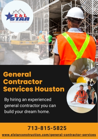 General Contractor Services Houston | E & L Star Construction