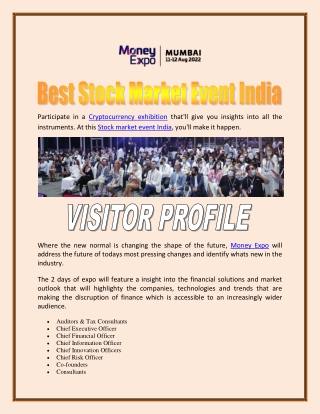 Best Stock Market Event India