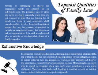 Qualities of Family Law Attorneys with Standard Terms