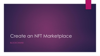 Create an NFT Marketplace8