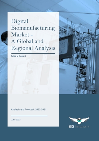 Digital Biomanufacturing Market