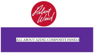 ALL ABOUT AZDEL COMPOSITE PANELS