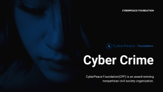 Welcome to Cyber Peace Foundation - Cyber Security Information, Cyber Crime, Cyber Crime Near Me