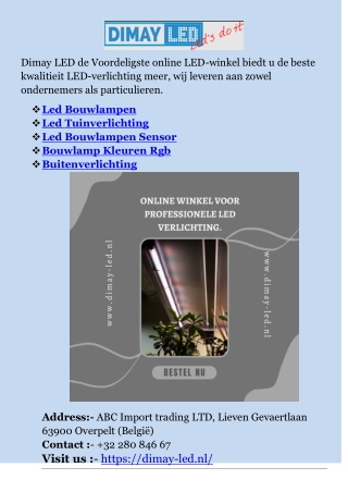 Buitenverlichting