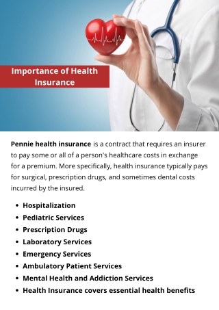 Importance of health insurance
