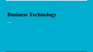 Business Technology