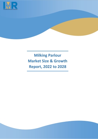 Milking Parlour Market