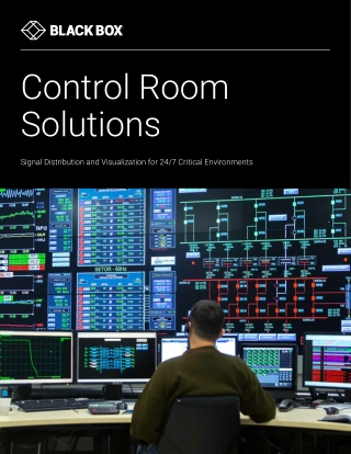 US Black Box control Room Solutions