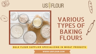 Various Types Of Baking Flours