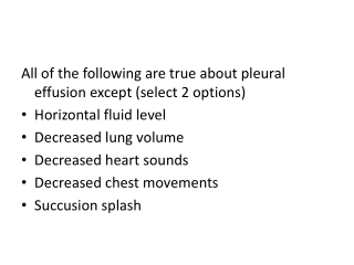Pleural Effusion Clinical Final Conclusion Part 5 - Dr. Sheetu Singh