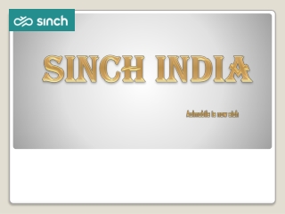 SINCH INDIA