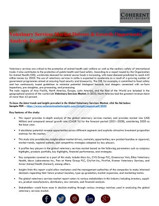 Veterinary Services Market