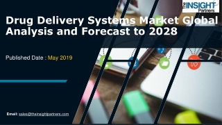 Drug Delivery Systems Market Key Players, Industry Overview and Forecast Analysi