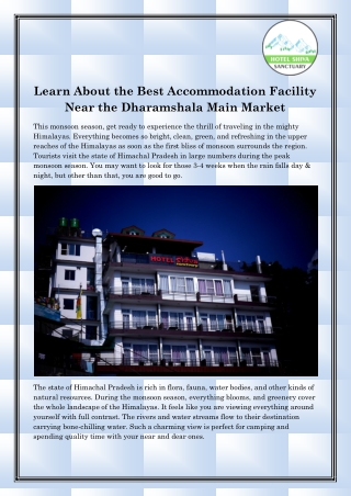 Best Hotel in Dharamshala
