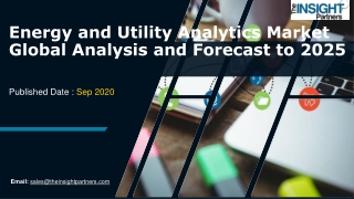 Energy and Utility Analytics Market Forecast, Trend, Analysis 2028