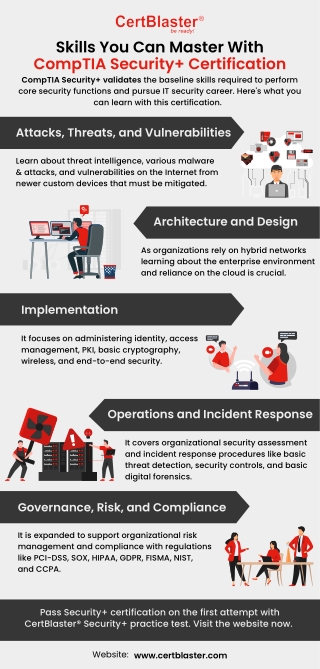 Skills You Can Master With CompTIA Security  Certification