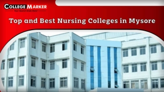 Top and Best Nursing Colleges in Mysore