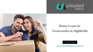 Home Loans in Toowoomba & Highfields